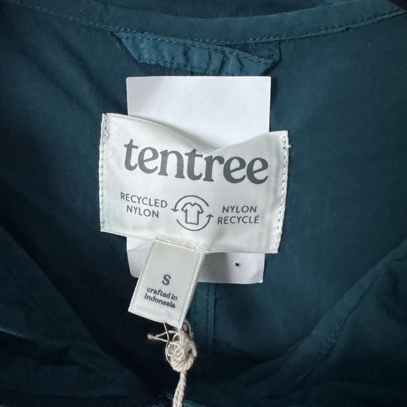 New Tentree Women's Deep Teal Utility Jacket size small - Picture 5 of 12